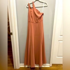 David’s Bridal Coral Dress